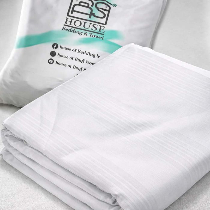 White Satin Single Sheet