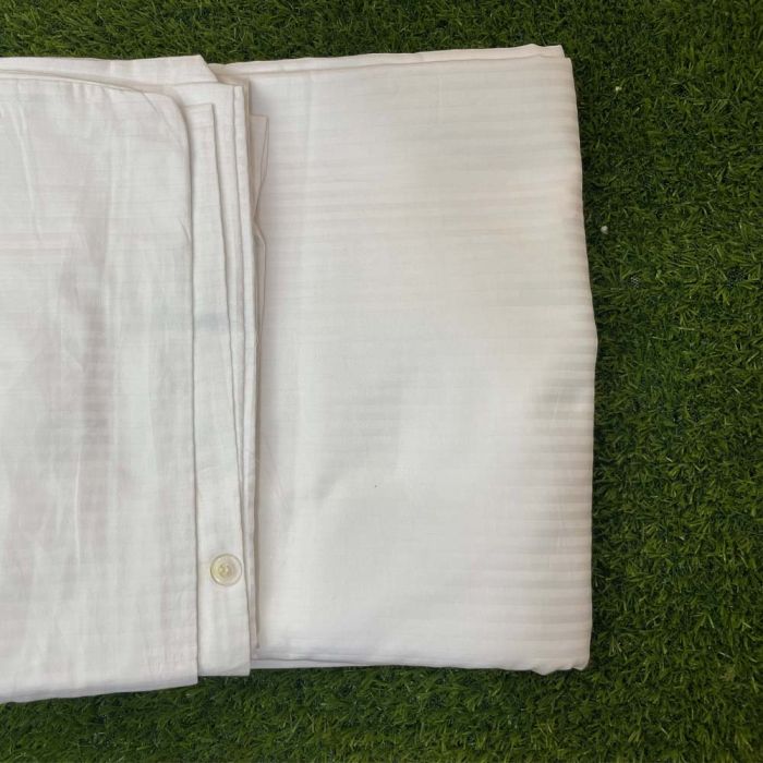 Hotel White Single Duvet Cover