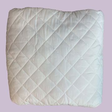 White Quilted Bed Spread